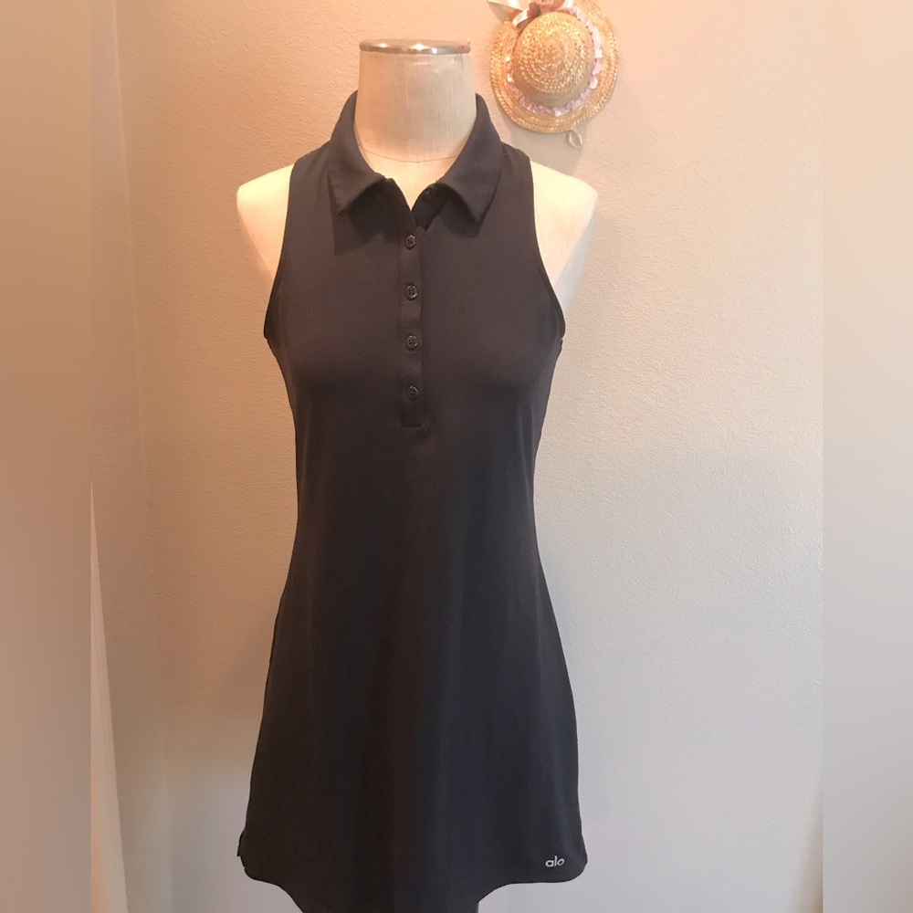 ALO Yoga Black Mini Dress